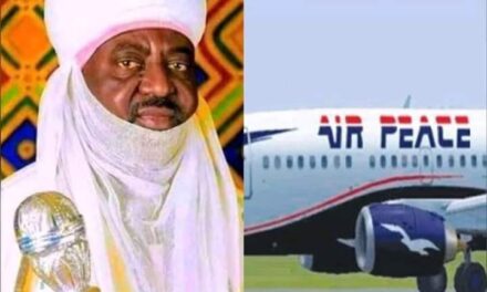 Kano Emir’s Son Still Angry That Air Peace Chairman Failed to Stop a Taxiing Plane For The Emir.