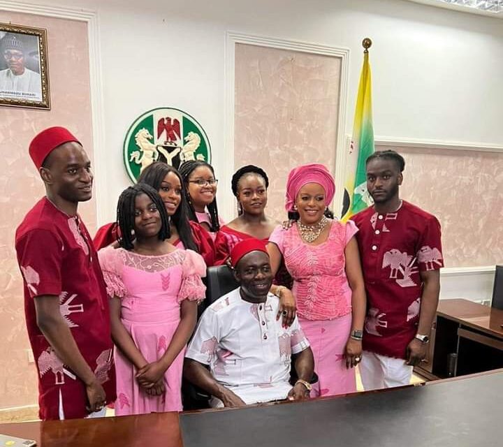 Photostory: Soludo’s Daughter Thanks Ndi Anambra For ‘Hiring’ Dad