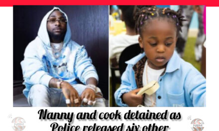 Nanny And Cook Detained As Police Release 6 Of Davido’s Domestic Staff: