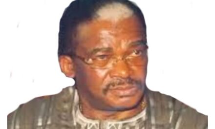 Breaking Ex-CGS Oladipo Diya dies at 79.