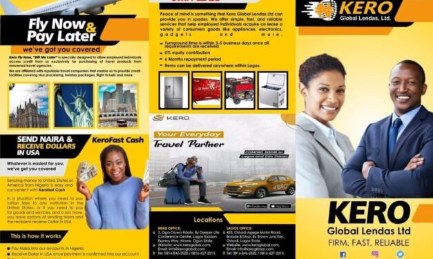 KERO GLOBAL LIMITED, We are here to put an end to your financial plights