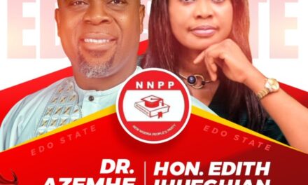 My thoughts about Pastor Azemhe Azena recent Political Shift to NNPP-By: Kerobo I. Promise