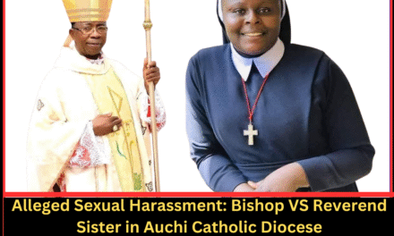 Gabriel Dunia Bishop of Auchi Catholic Diocese,Edo State VS Reverend Sister Kinse Anastasia