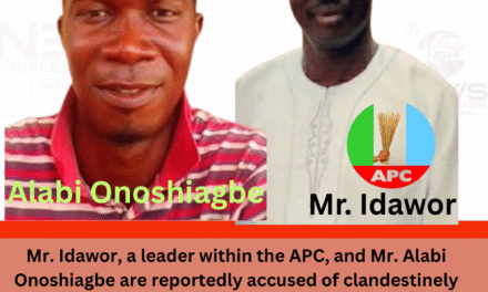 Alabi Onoshiagbe,APC Leader Idawor Accused of Collecting ₦12m from Chinese, Destroying Atte Farmlands”