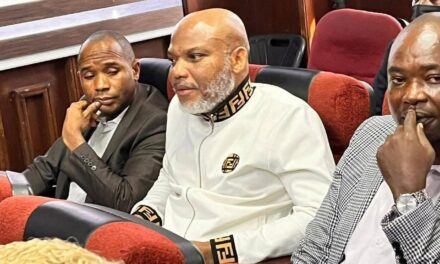 BREAKING: Court Sentences Nnamdi Kanu To Life Imprisonment For Terrorism